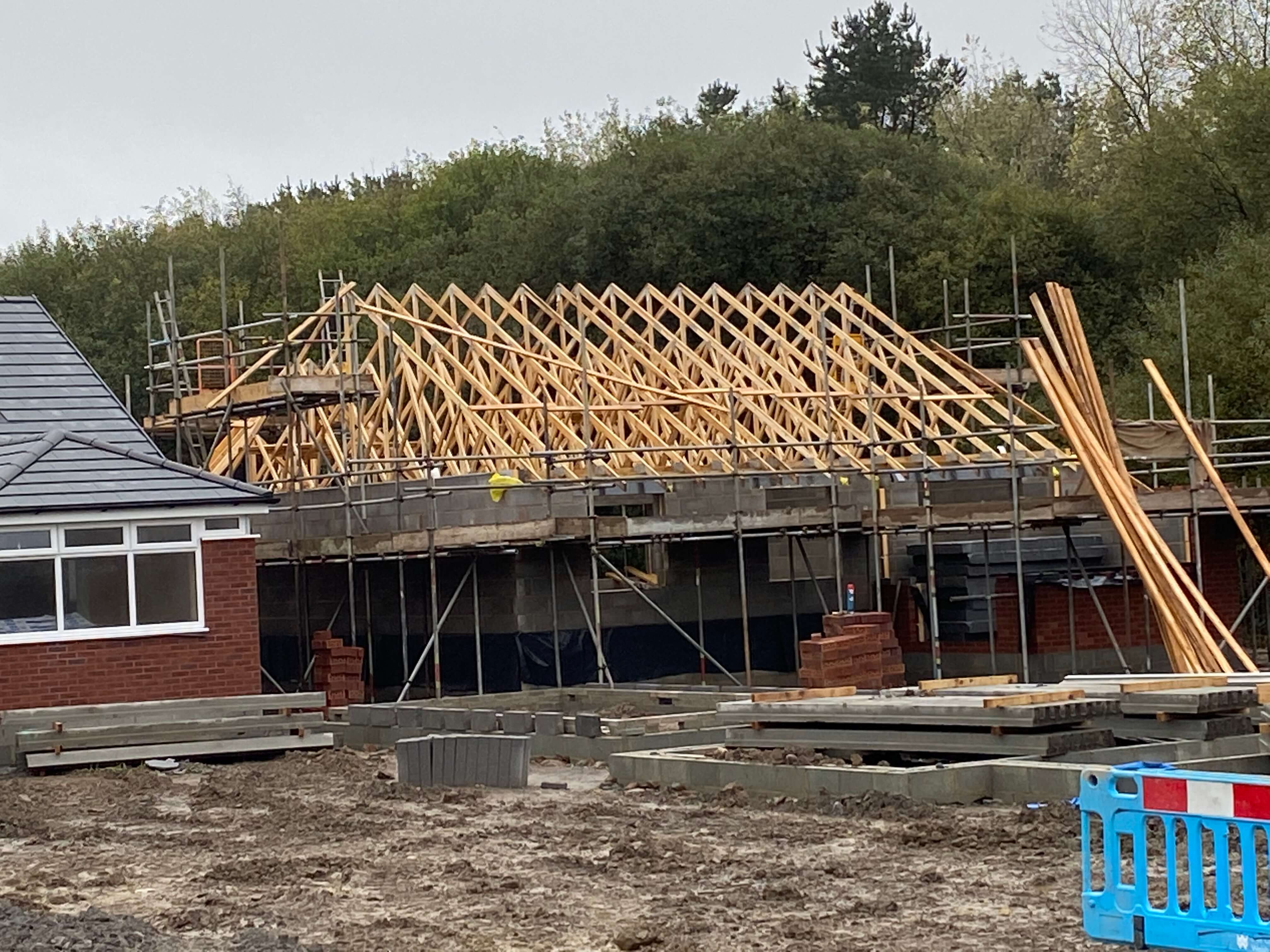Progress on The Old Mill, Llys Felin, Kidwelly