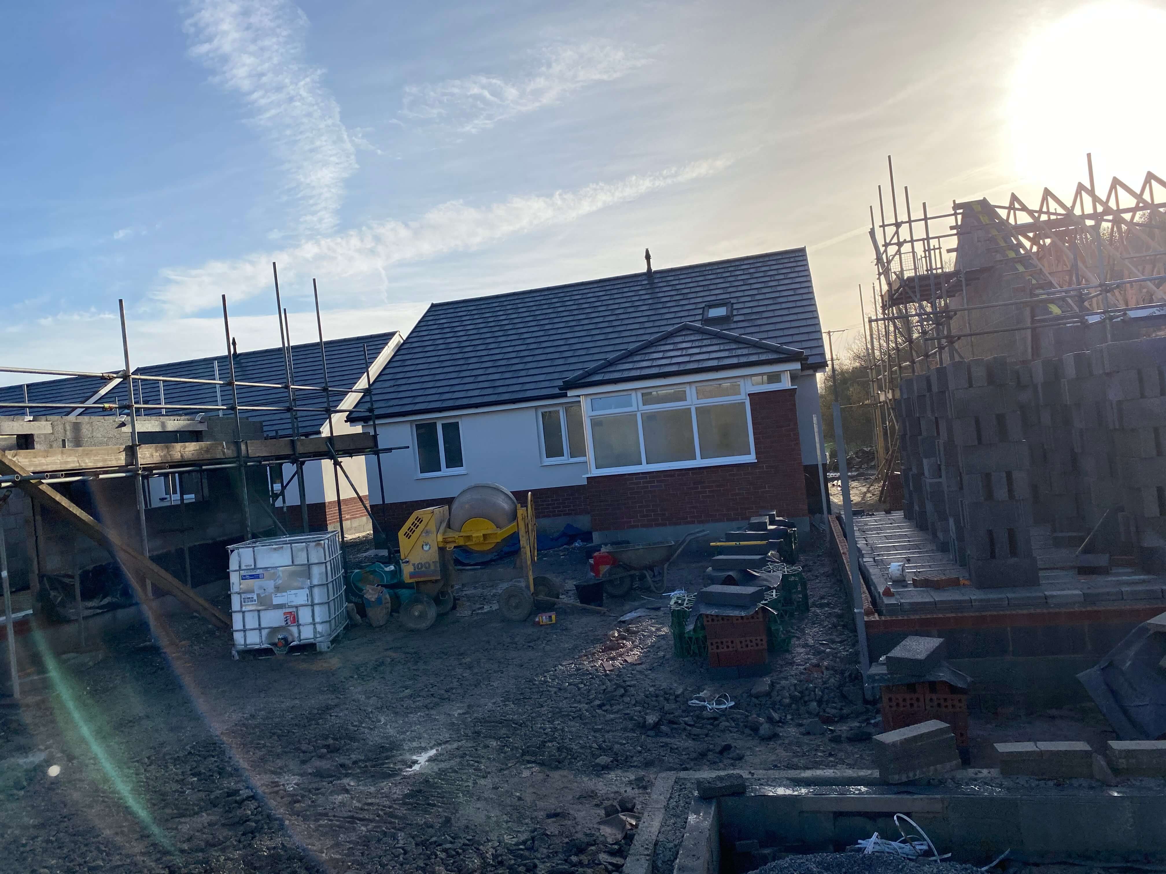 Progress on The Old Mill, Llys Felin, Kidwelly