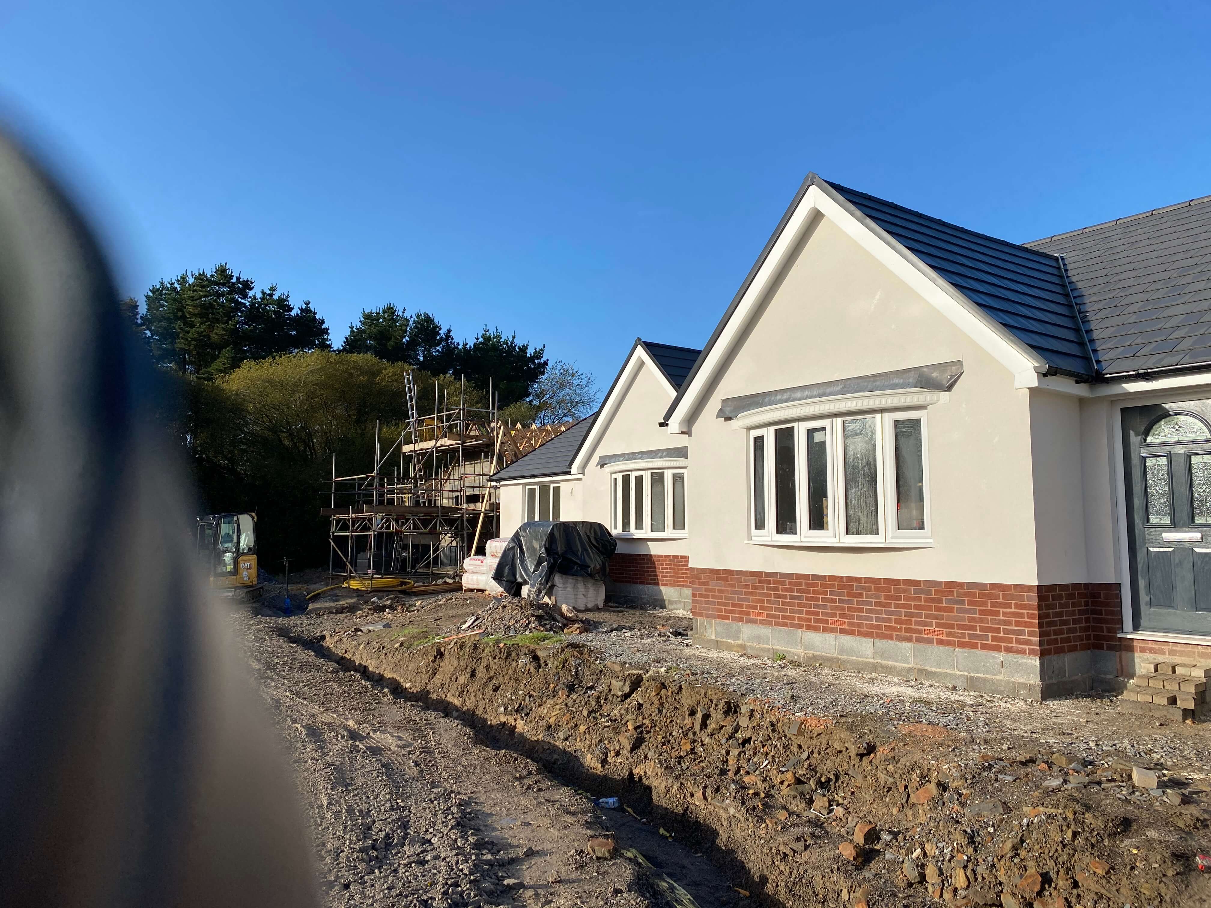 Progress on The Old Mill, Llys Felin, Kidwelly