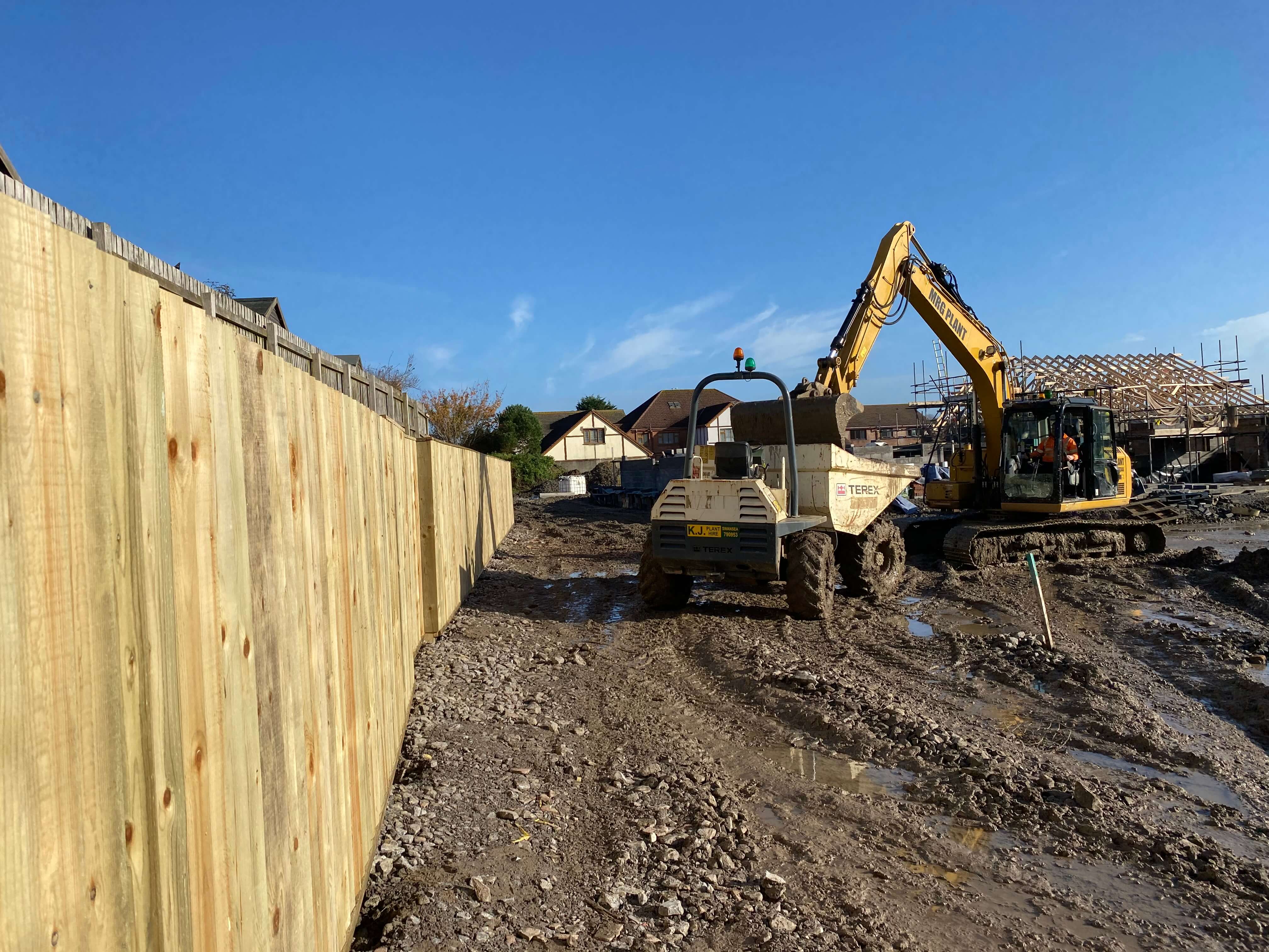 Progress on The Old Mill, Llys Felin, Kidwelly