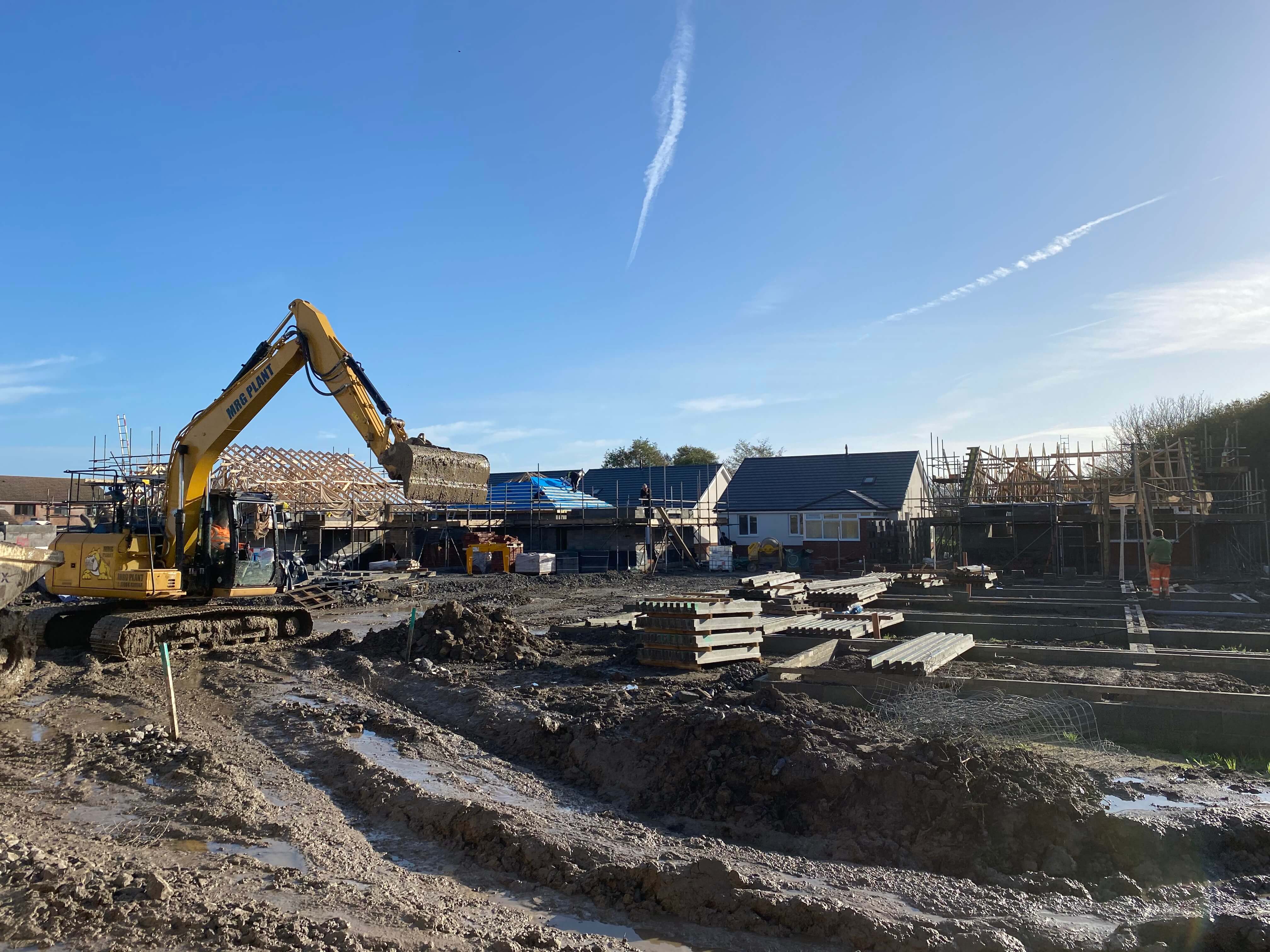 Progress on The Old Mill, Llys Felin, Kidwelly